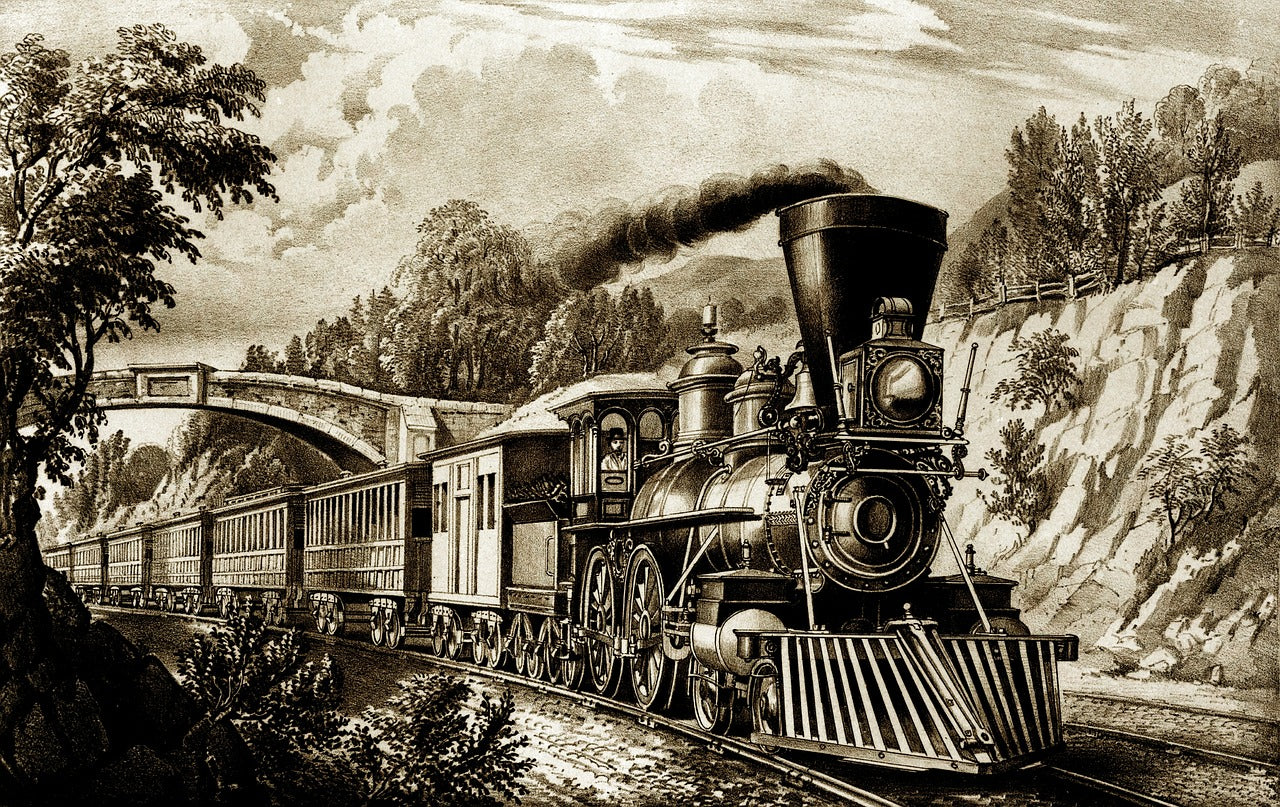 Railway Wall Art at Belle Monde Ads!